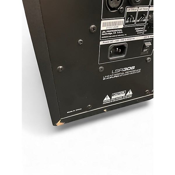 Used JBL LSR308 Pair Powered Monitor