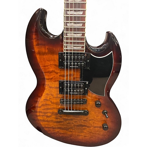 Used ESP LTD Viper 256 BROWN BURST Solid Body Electric Guitar