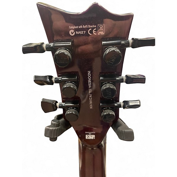 Used ESP EC1000 Deluxe Purple Solid Body Electric Guitar