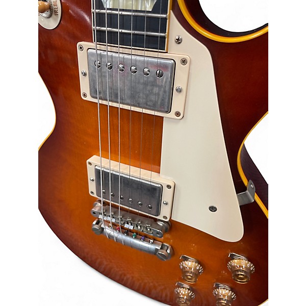 Used Gibson Custom Shop R8 Les Paul Cherry Sunburst Solid Body Electric Guitar