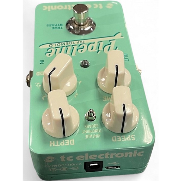 Used TC Electronic Pipeline Tap Tremolo Effect Pedal