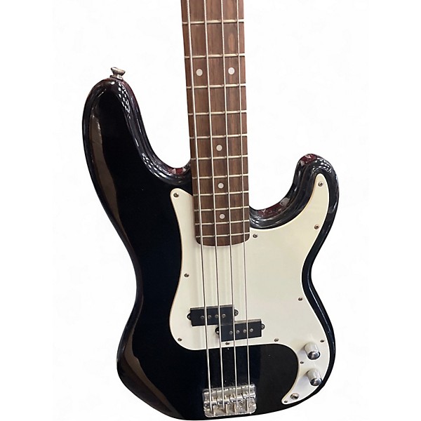 Used Squier Affinity Precision Bass Black Electric Bass Guitar