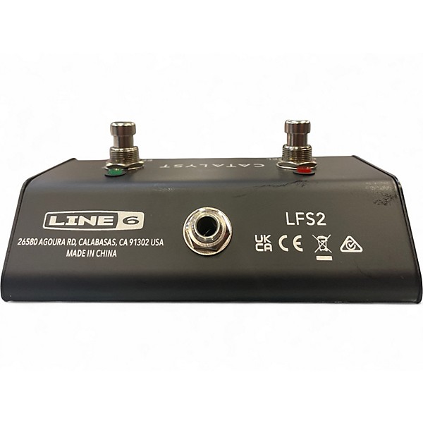 Used Line 6 CATALYST FOOTSWITCH Pedal