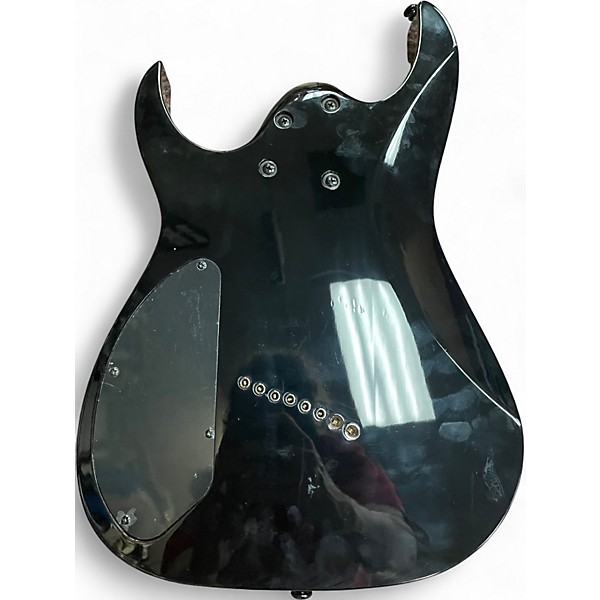 Used Ibanez RGMS 8 Black Solid Body Electric Guitar
