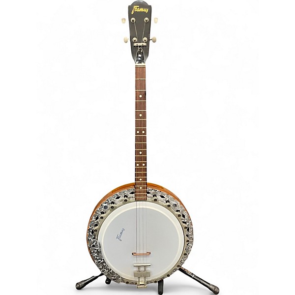 Vintage 1960s Framus Texan Vintage Natural Banjo