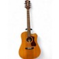 Used Guild e140ce Natural Acoustic Guitar thumbnail