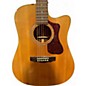 Used Guild e140ce Natural Acoustic Guitar