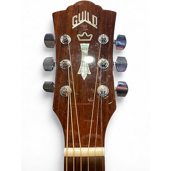 Used Guild e140ce Natural Acoustic Guitar