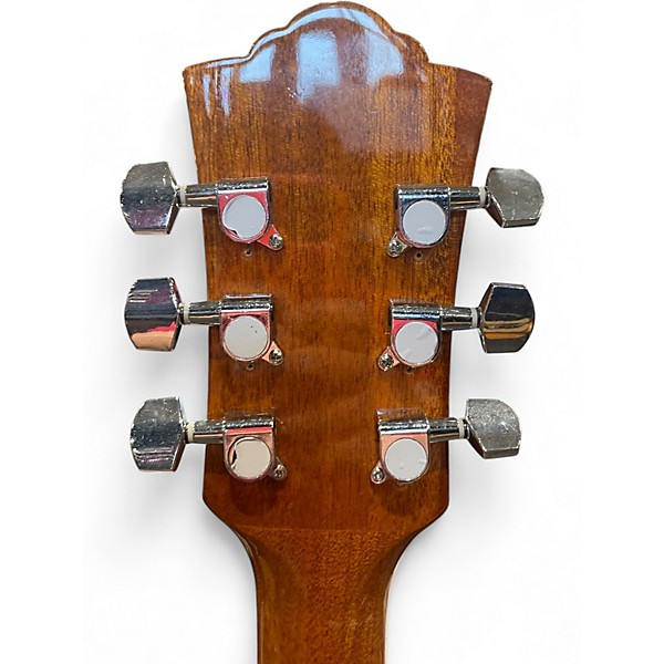 Used Guild e140ce Natural Acoustic Guitar