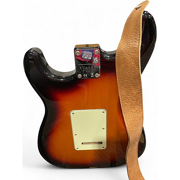 Used 2021 Fender Player Plus Stratocaster 3 Color Sunburst Solid Body Electric Guitar