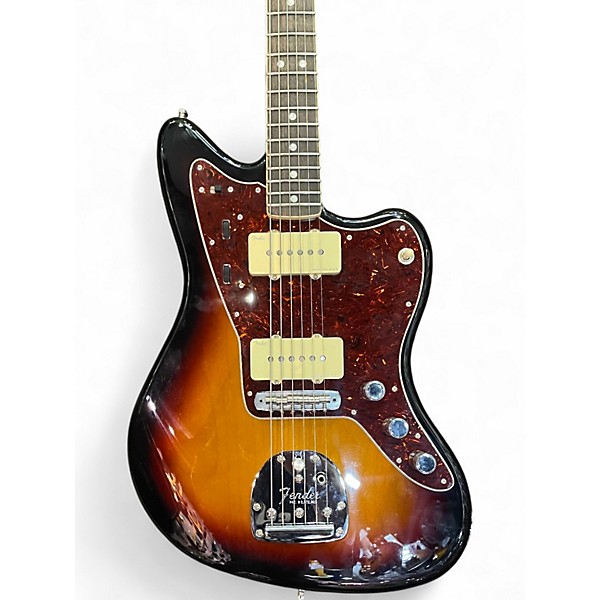 Used Fender American Ultra Jazzmaster 2 Color Sunburst Solid Body Electric Guitar