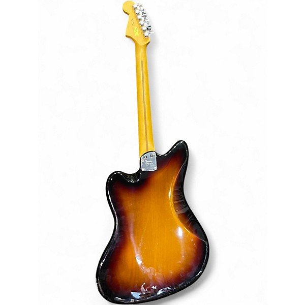 Used Fender American Ultra Jazzmaster 2 Color Sunburst Solid Body Electric Guitar