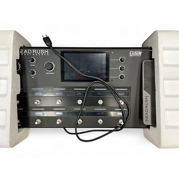 Used HeadRush eleven expanded Pedal Board