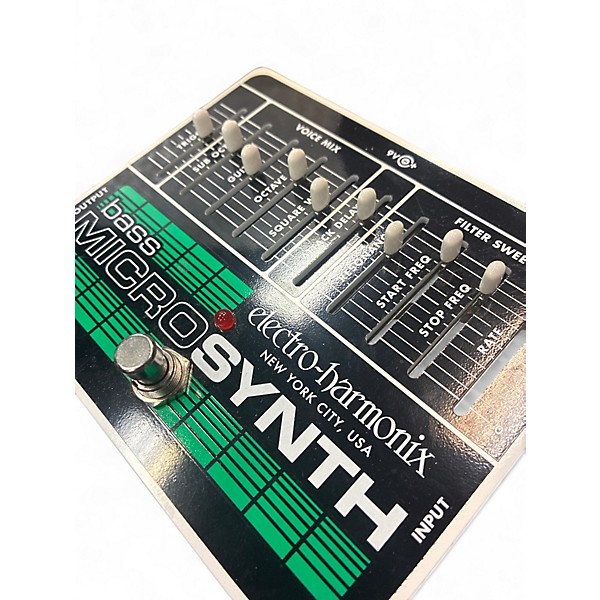 Used Electro Harmonix bass microsynth Pedal