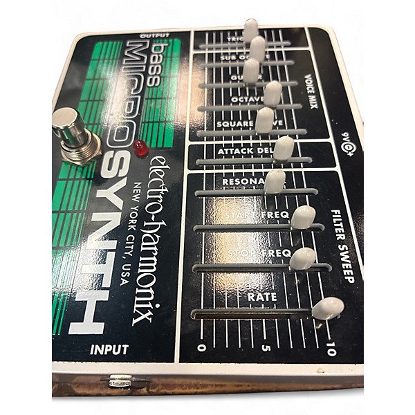 Used Electro Harmonix bass microsynth Pedal
