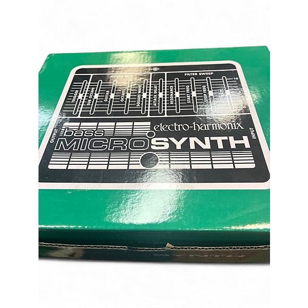 Used Electro Harmonix bass microsynth Pedal