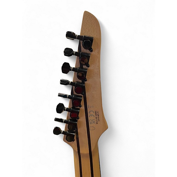 Used G4m 529 PRO FANNED FRET Grey Tide Fade Solid Body Electric Guitar