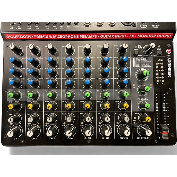 Used Harbinger LV12 Unpowered Mixer