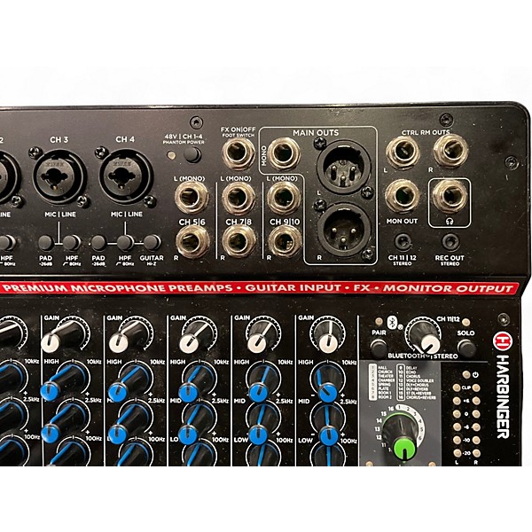 Used Harbinger LV12 Unpowered Mixer