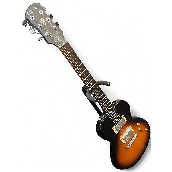 Used Canvas CVN 20 HH Tobacco Sunburst Solid Body Electric Guitar