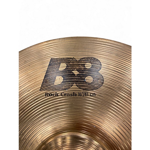 Used SABIAN 16in B8 Rock Crash Cymbal