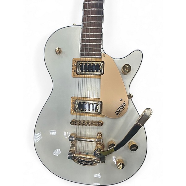 Used Gretsch Guitars G5237TG ELECTROMATIC JET CHAMPAGNE WHITE Solid Body Electric Guitar