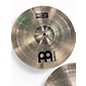 Used MEINL 14in HCS Hi Hat Pair Cymbal