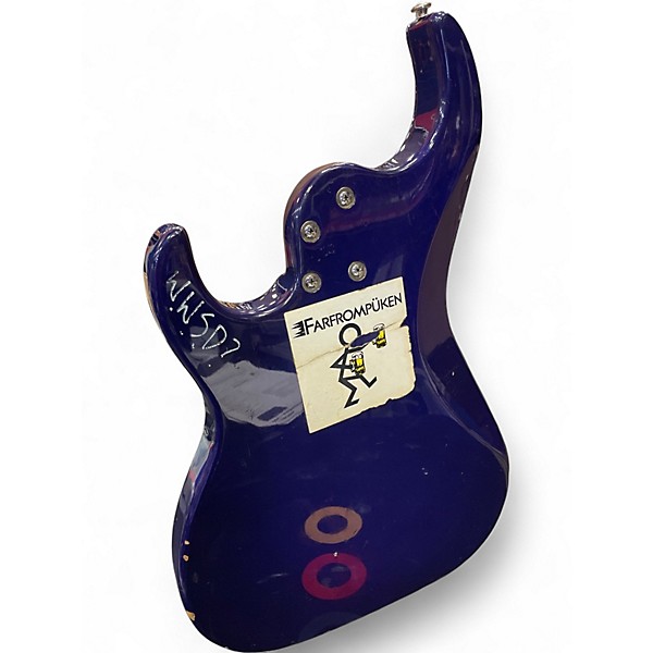 Used Greg Bennett Design by Samick P-Bass Blue Electric Bass Guitar