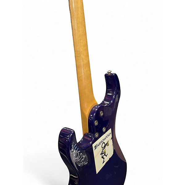 Used Greg Bennett Design by Samick P-Bass Blue Electric Bass Guitar