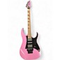 Used Ibanez RG450EXB Pink Solid Body Electric Guitar thumbnail