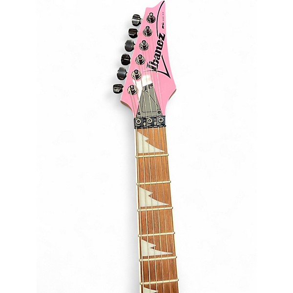 Used Ibanez RG450EXB Pink Solid Body Electric Guitar