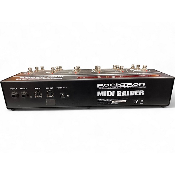 Used Rocktron Midi Raider Pedal Board