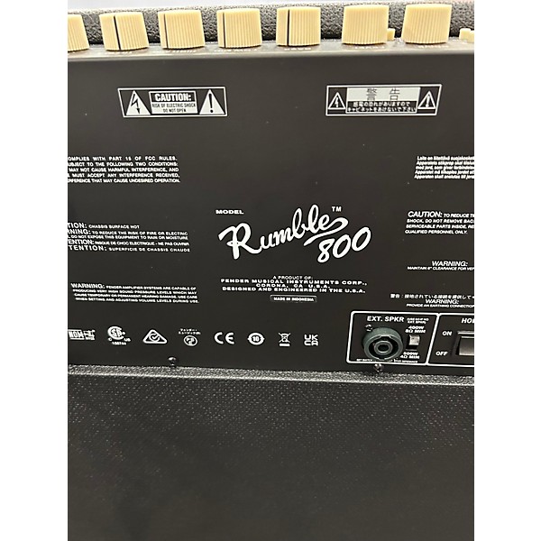 Used 2025 Fender Rumble 800 800W 2x10 Bass Combo Amp