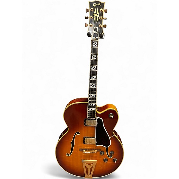 Used 1969 Gibson Super 400 2 Color Sunburst Hollow Body Electric Guitar