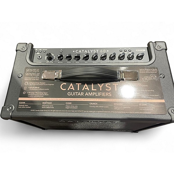 Used Line 6 catalyst 60 Guitar Combo Amp
