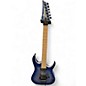 Used Ibanez RGAR42MFMT Blue Burst Solid Body Electric Guitar thumbnail