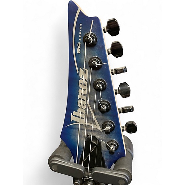 Used Ibanez RGAR42MFMT Blue Burst Solid Body Electric Guitar