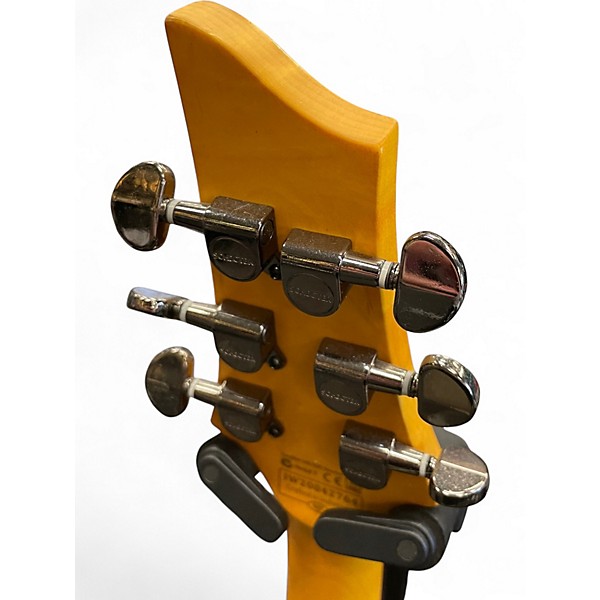 Used Schecter Guitar Research Demon 6 BLOOD BURST Solid Body Electric Guitar