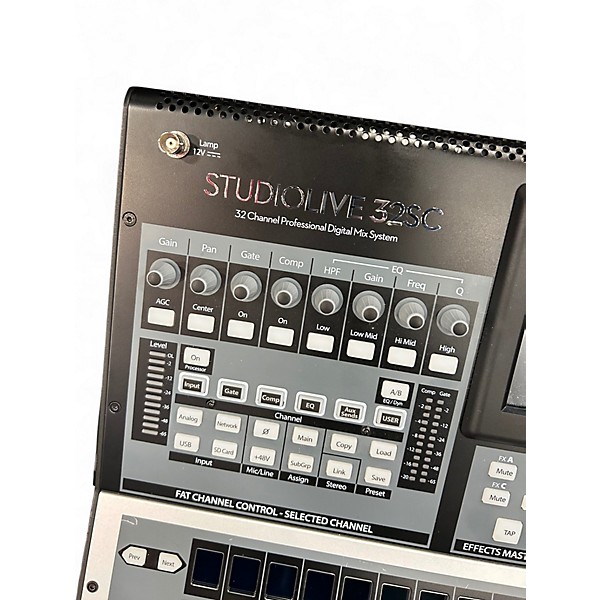 Used PreSonus Studio Live 32SC Digital Mixer