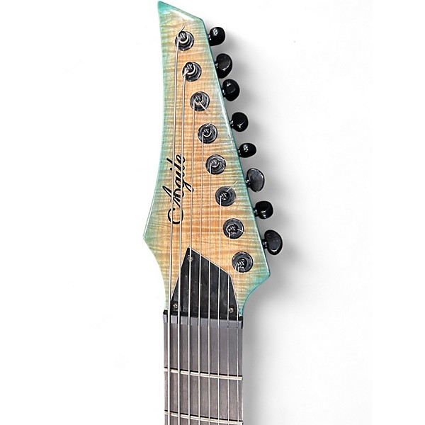 Used Agile Septor Elite 827 8 String Aquaburst Solid Body Electric Guitar
