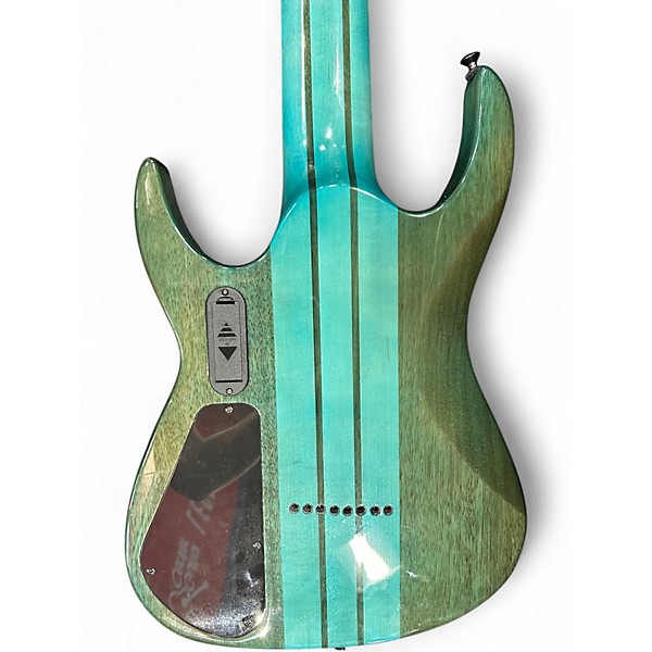 Used Agile Septor Elite 827 8 String Aquaburst Solid Body Electric Guitar