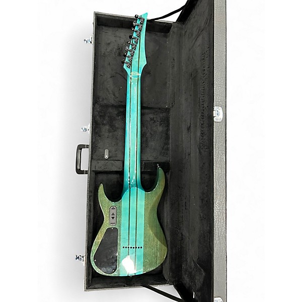 Used Agile Septor Elite 827 8 String Aquaburst Solid Body Electric Guitar