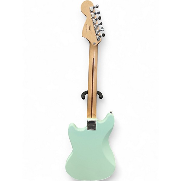 Used Squier Bullet Mustang HH Surf Green Solid Body Electric Guitar