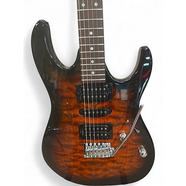 Used Ibanez GIO 2 Color Sunburst Solid Body Electric Guitar