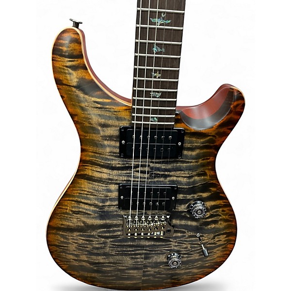 Used 2023 PRS Custom 24 BURNT MAPLE LEAF Solid Body Electric Guitar