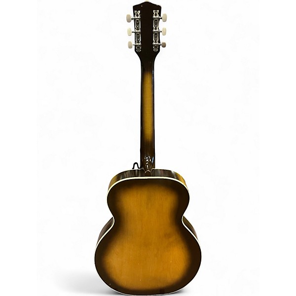 Used Harmony Arch Top  2 Color Sunburst Acoustic Guitar