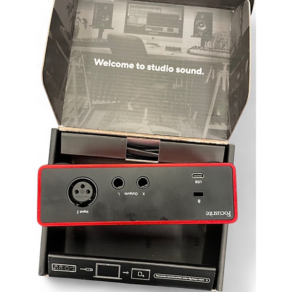 Used Focusrite Scarlett Solo Audio Interface