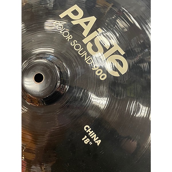 Used Paiste 18in COLOR SOUND 900 Cymbal