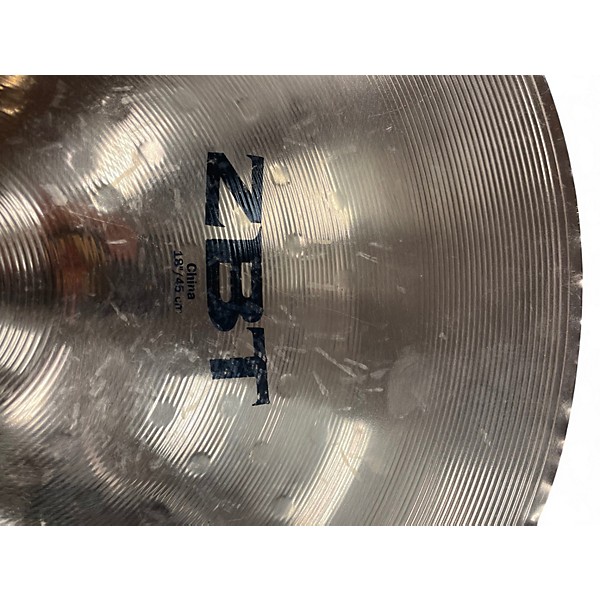Used Zildjian 18in ZBT China Cymbal