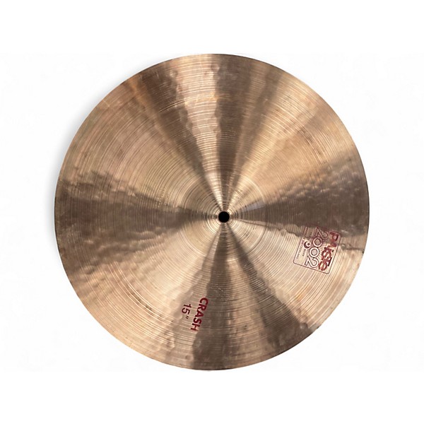 Used Paiste 15in 2002 Crash Cymbal